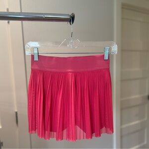 Lululemon Pink Mesh Pleat Tennis Skirt (4) in Lip Gloss
